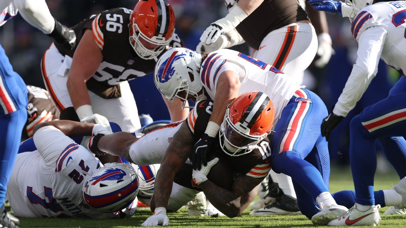 „ბრაუნსის“ ახალბედა მორბენელი ქუინშონ ჯადკინსი ტრავმის გამო მოედნიდან გაიყვანეს